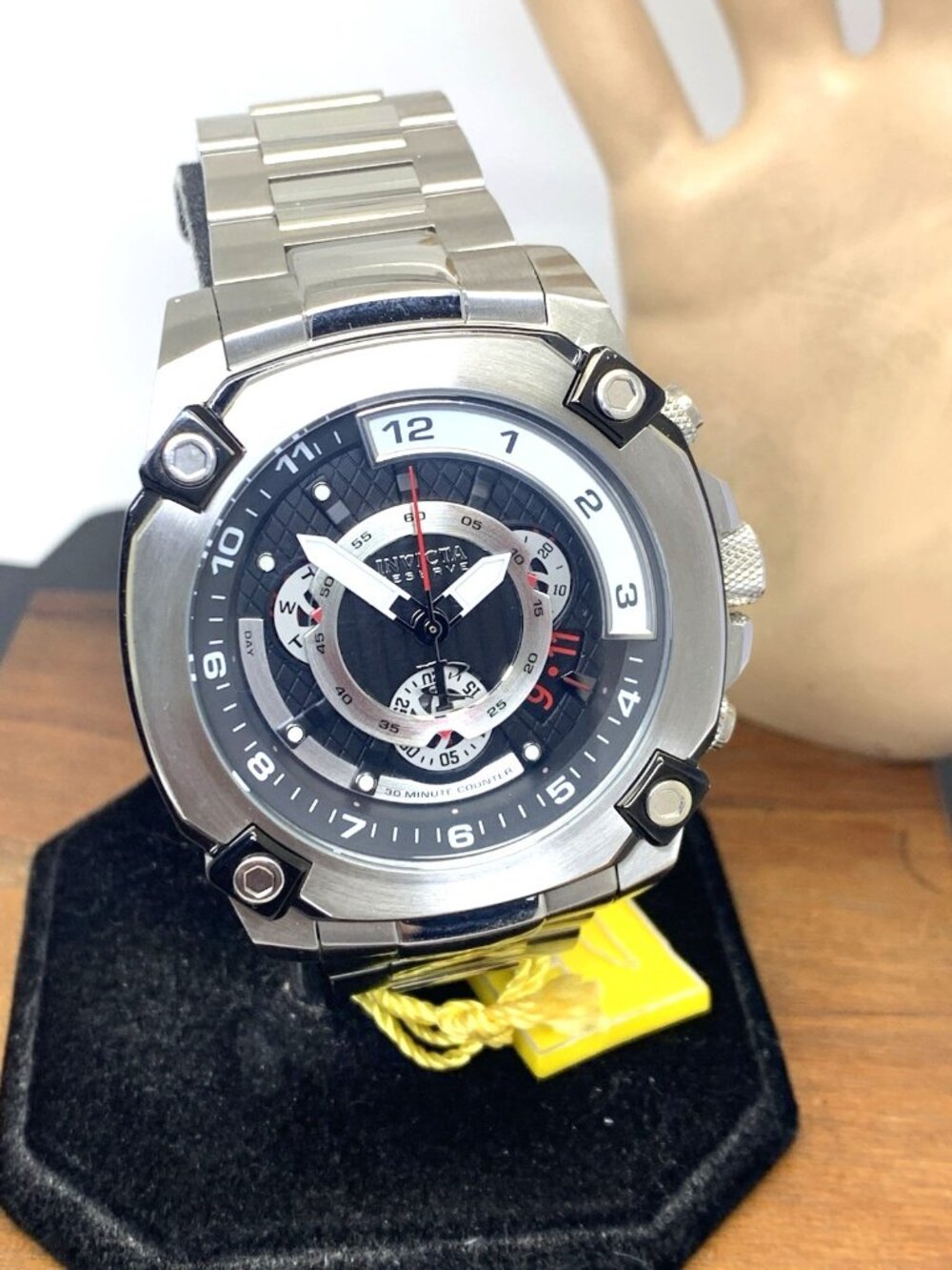 Invicta Men's Watch 27049 Reserve Chronograph Swiss Quartz Stainless Steel 50mm - Picture 13 of 14